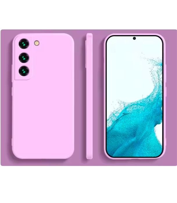 Husa Alcantara Samsung S20/S21/S22/S23 Plus Ultra Silicon Catifea Safe