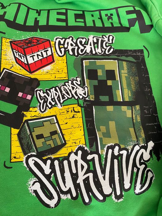 Дрехи за момче - суичър и блузи с дълъг ръкав, PlayStation, Minecraft