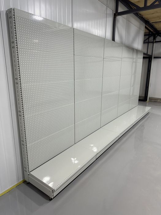 Торговые стеллажи Нордика в наличии, Пристенные стеллажи, стеллажи