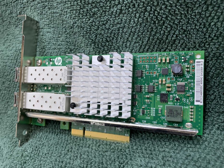 Адаптер HP Ethernet 10Gb 2-port 560SFP+ Adapter+ 2шт SFP+ 10gb 850nm