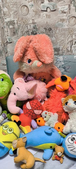 Мягкие игрушки разные