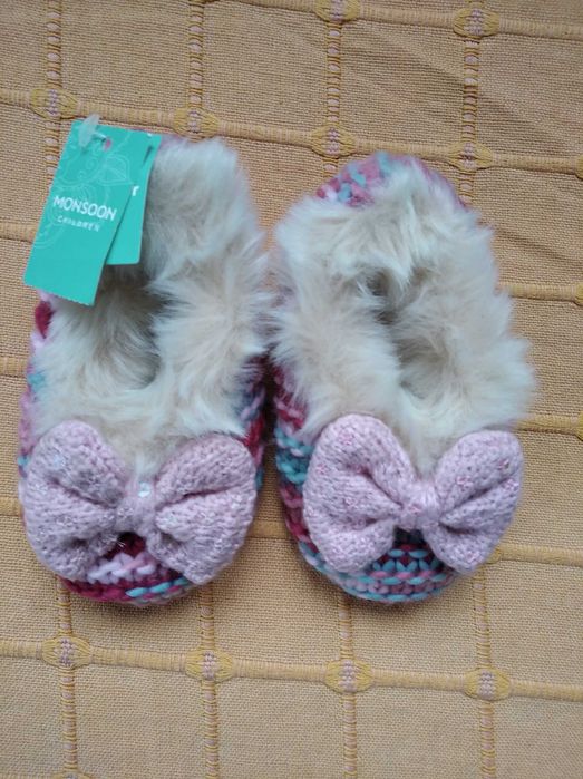 Monsoon бебешки пантофки, номер 22-23