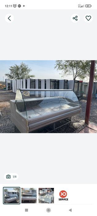 Холодильник витринный,для мяса -5+5