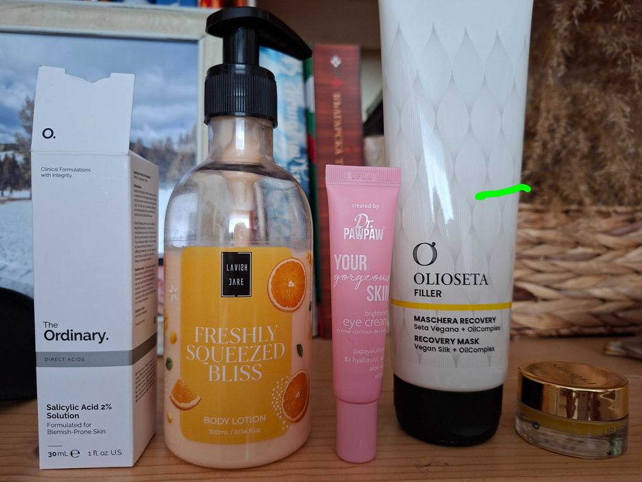 Комплект оригинална козметика – The Ordinary, Milk Shake, Olioseta, Lola, PHYRIS, Dr. PAWPAW