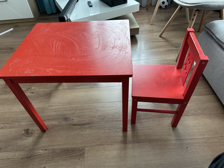 Детска маса и стол IKEA