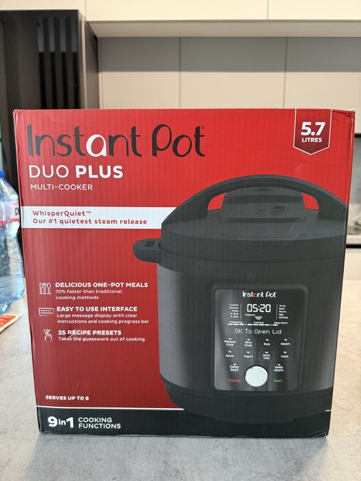 Мултикукър Instant Pot DUO PLUS WHISPER