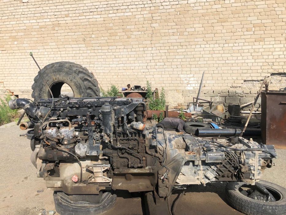 Двигатель с коробкой MAN