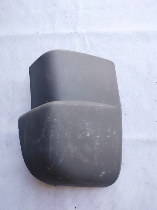 Parte laterala bara, colt lateral flaps spate, dreapta Mercedes Sprinter 208-414,1995-2000, Sprinter 208-414, .2000-2002, Sprinter/Classic 208-416, 2003-, gri, Zgariat