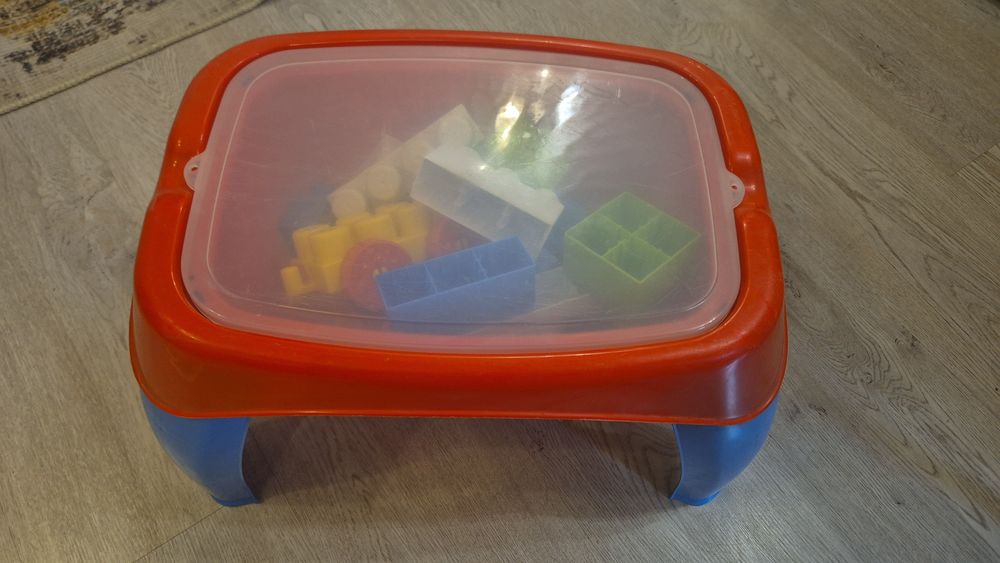 Детска играчка маса с лего за малки деца +-2 години