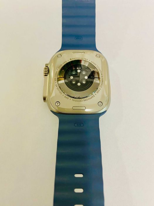 НОВ !!! Apple Watch Ultra 3, GPS + Cellular, Nat Titanium 49mm, Blue