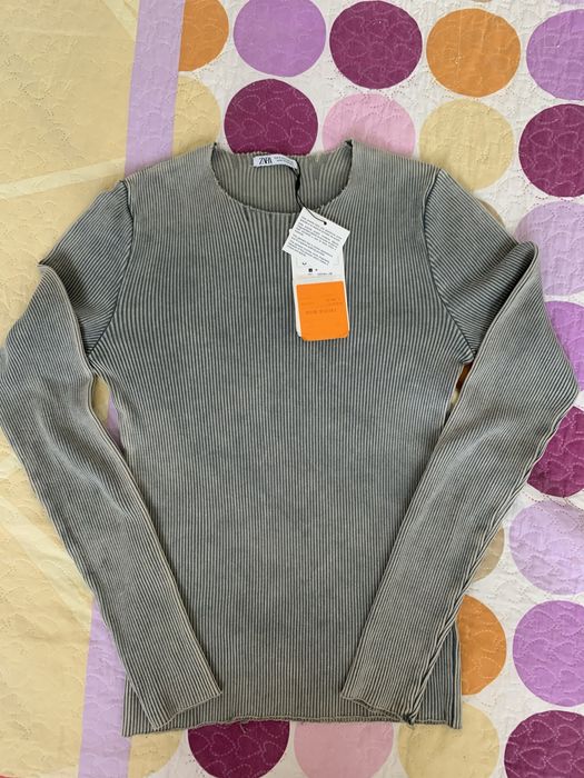 Кофта/лонгслив Zara облегающая