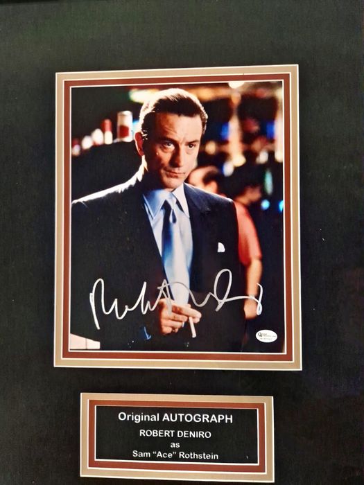 Robert Deniro autograf