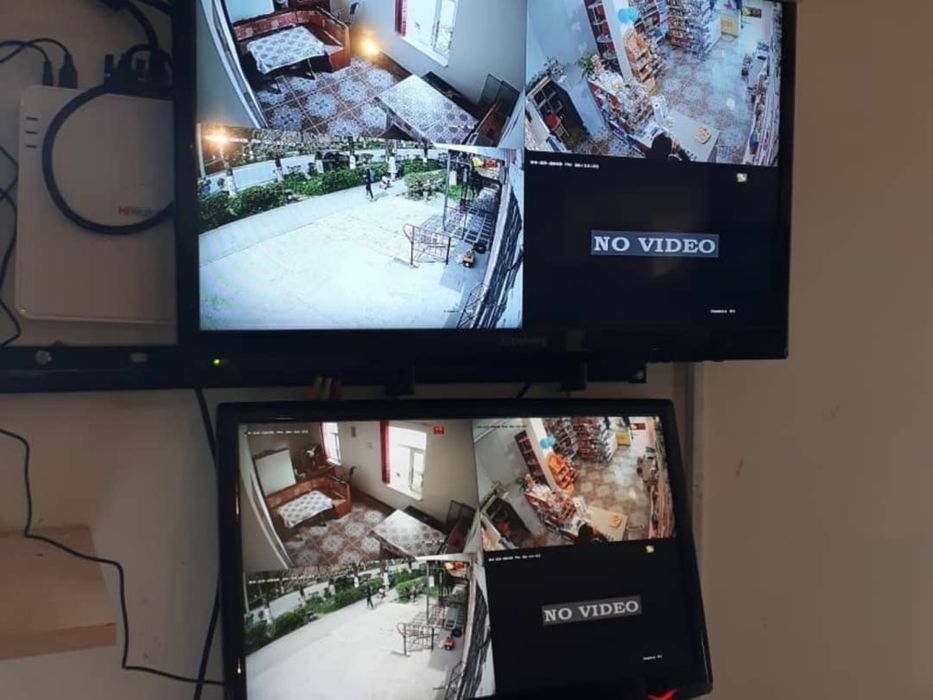 Установка камер видеонаблюдение