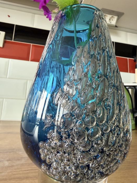 Ваза стъклена / 60-те