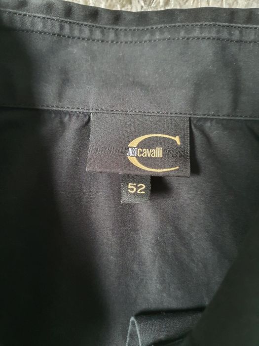 Just Cavalli мъжка риза с бродирани елементи