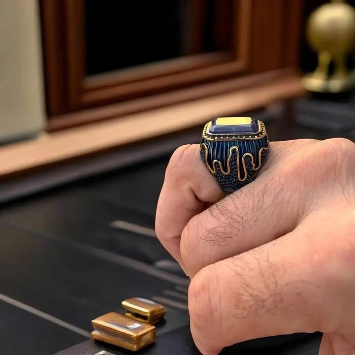 Uzuk 925 proba kumush Barok O'ymakorlik San'ati