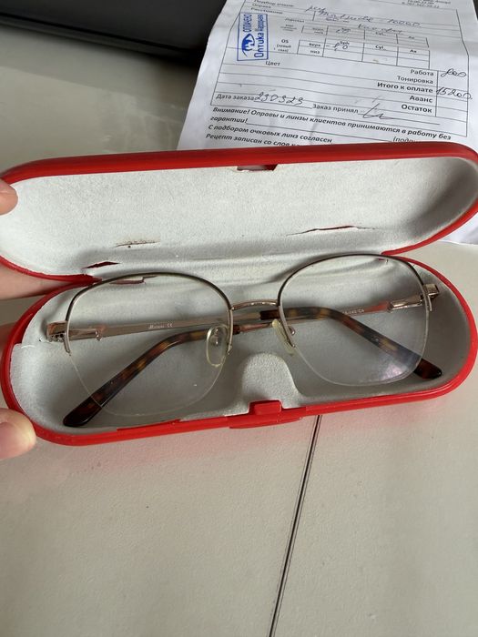 Очки, Оправа.