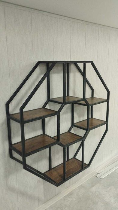 Стеллажи в стиле лофт