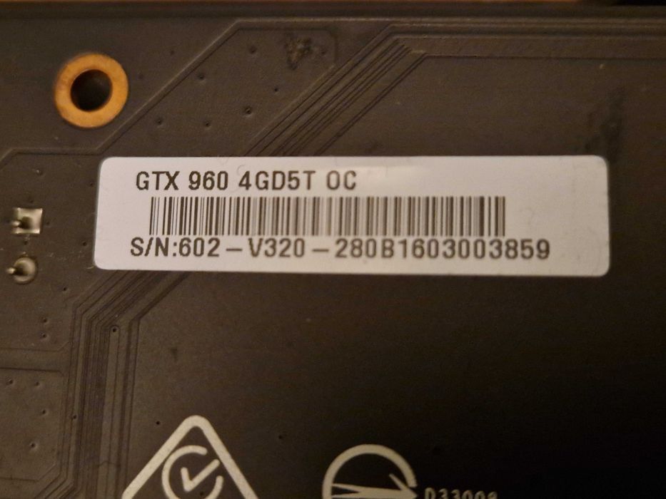 Placa video MSI GTX 960 OC 4GB GDDR5 (PCI-E 16X)