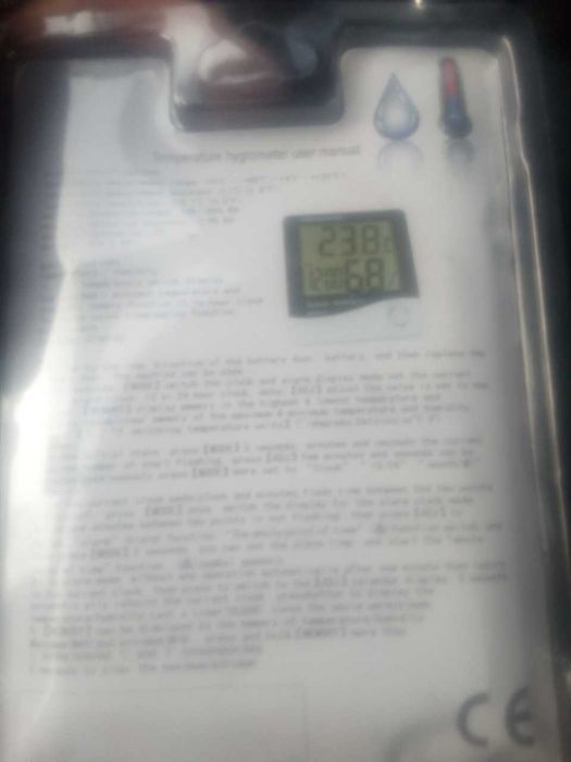 Цифровой Термометр + помериться влажность доставка есть