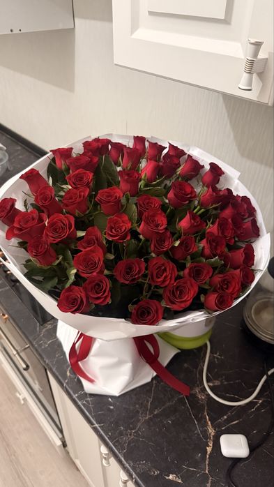 Астана 51 роза свежие
