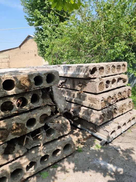 Бетон плита Б/У  размер 3 метрга 1.20