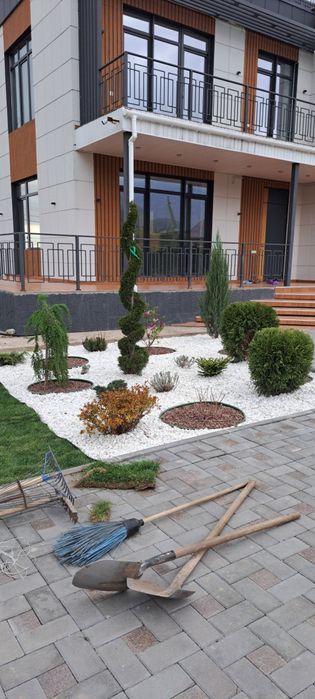 Озеленение,  ландшафтный дизайн