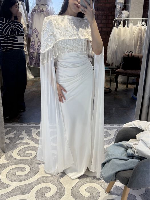 Свадебное платье рыбка