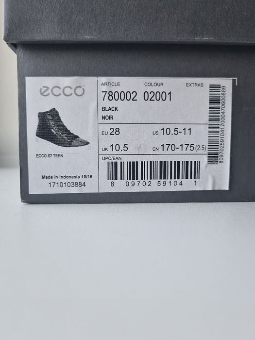 Ботиночки ECCO демисезонные