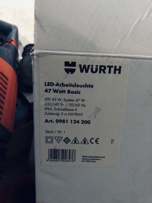 Vând proiector , lampa de Santier