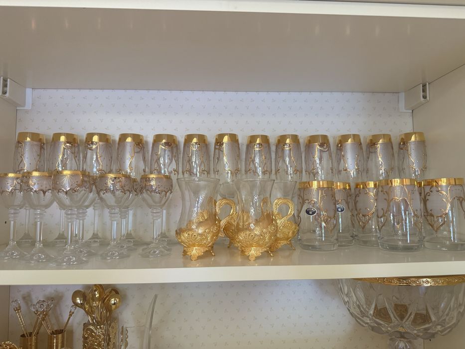 Фужеры  рюмки багема