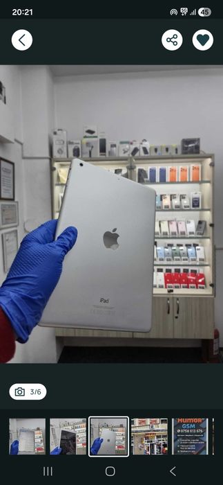 Ipad apple  air 1 spacegray 4 bucati vand sau schimb