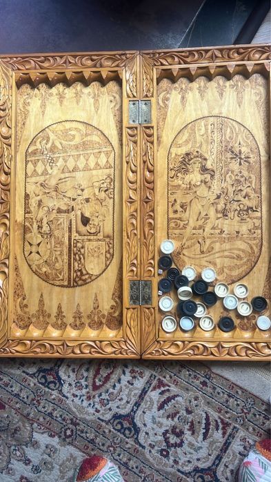 Нарды ручная работа