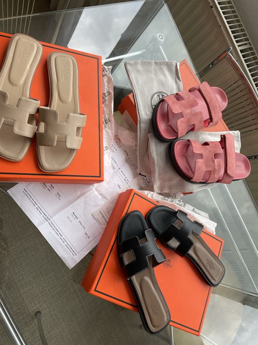 Sandale Hermes Oran si Chypre