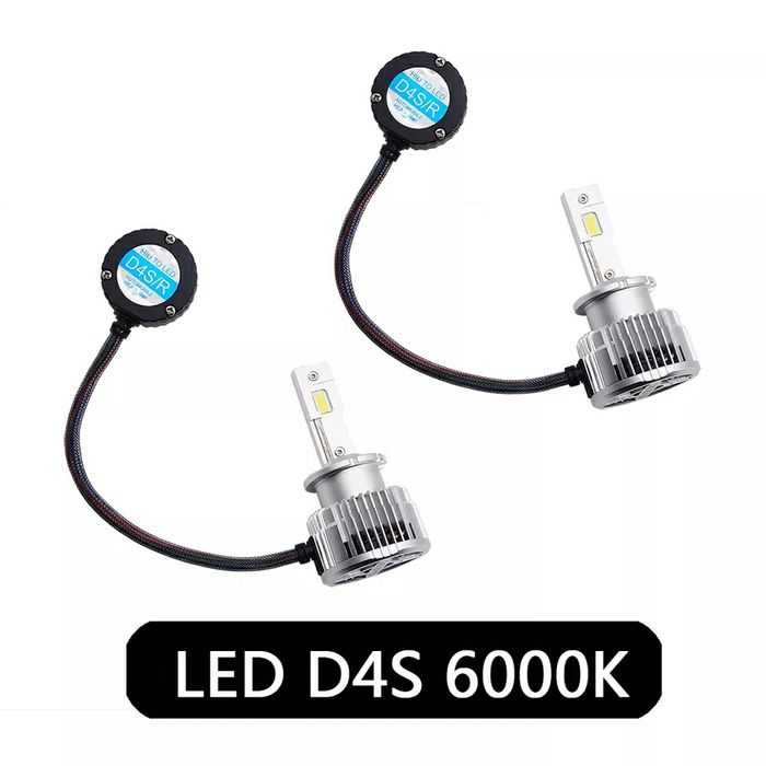 KIT Becuri Led D1S,D2S,D3S,D4S/36000LM/380W//6000K+GARANȚIE 12 Luni
