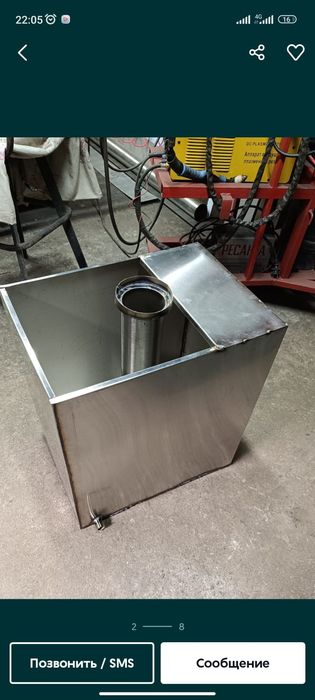 Баки с нержавейки для бани