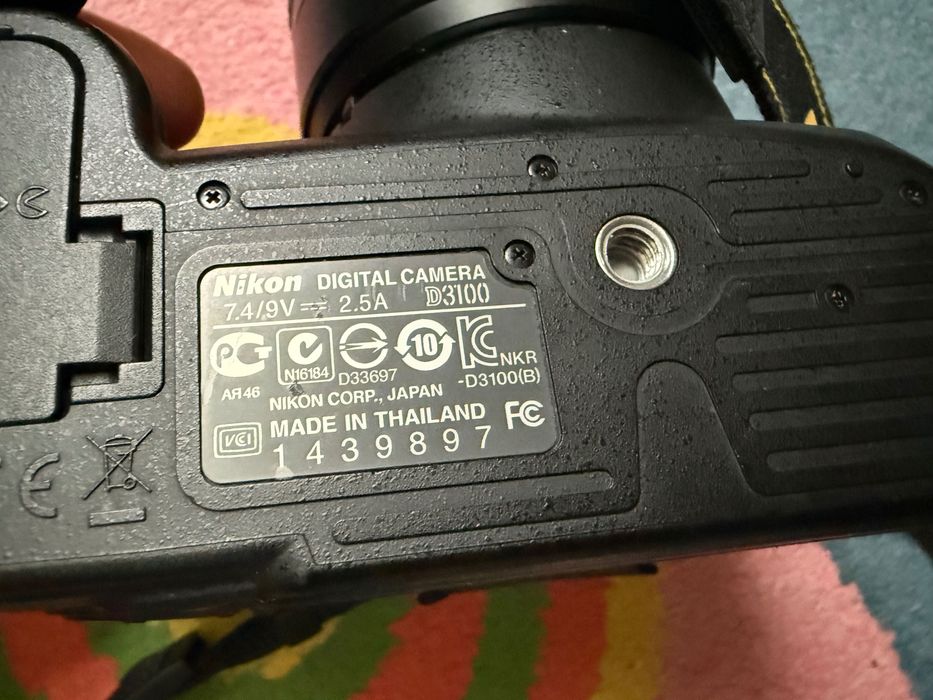 Aparat Foto Nikon D3100 Dslr + geanta de transport Kata + card