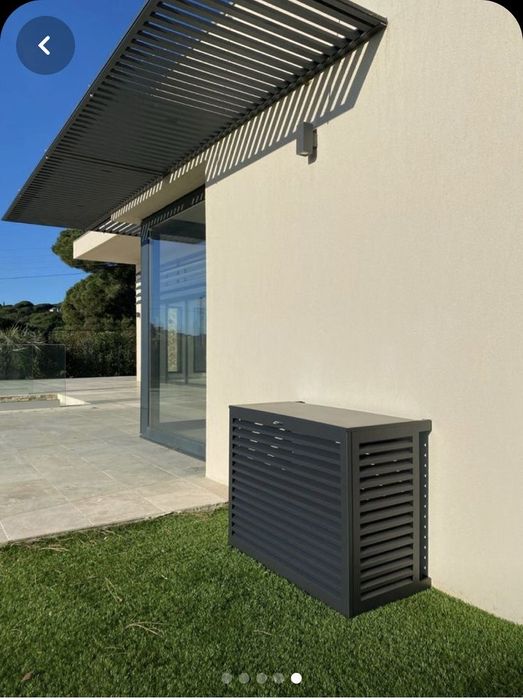 Dom uchun konditsaner abshifka metall qopqoq