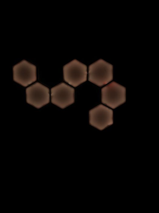 Модулна лампа RGB/ гейминг осветление/ хексагон/ ЛЕД осветление