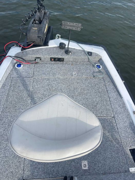 Barca spinning 385 motor honda 15cp 4T si Minkotta Powerdrive de 55Lb