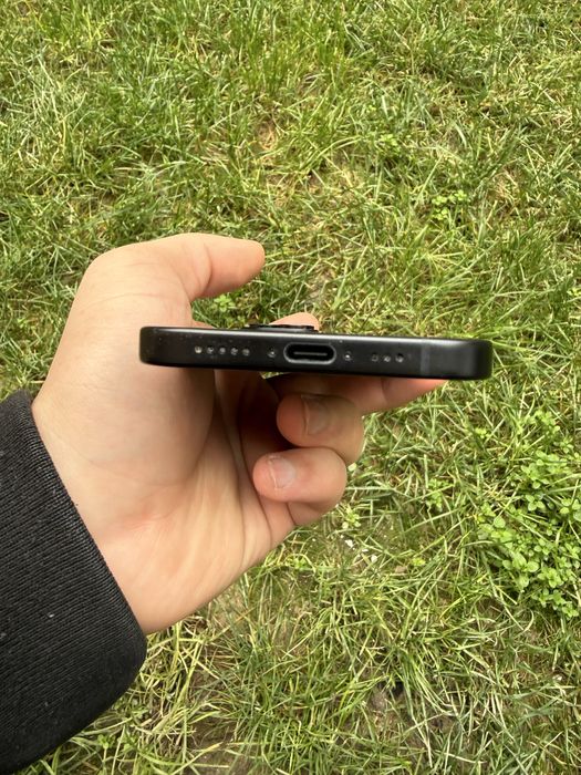 Iphone15 128 gb qora