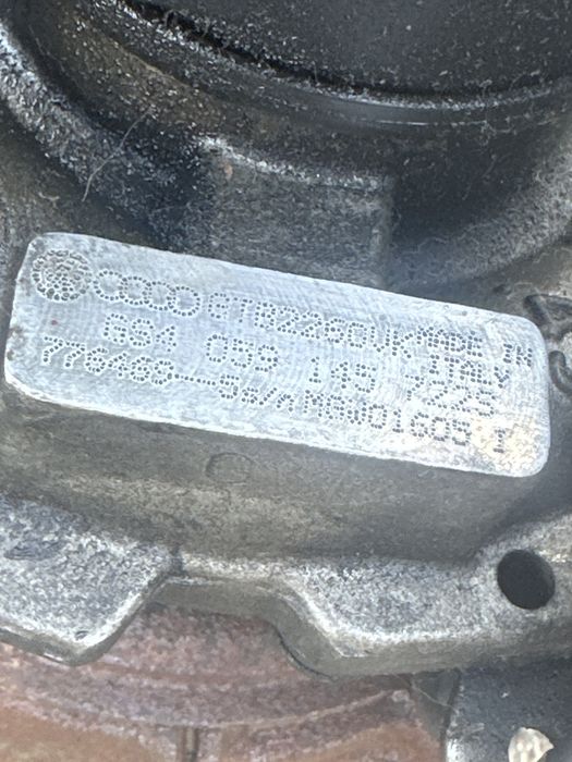 Turbina 3.0 TDI V6 GTB 2260 VK cu actuator electric / clapeta egr