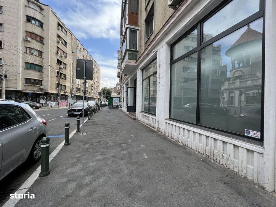 Spatiu comercial situat central, cu vitrina & vizibilitate. Ideal Inve