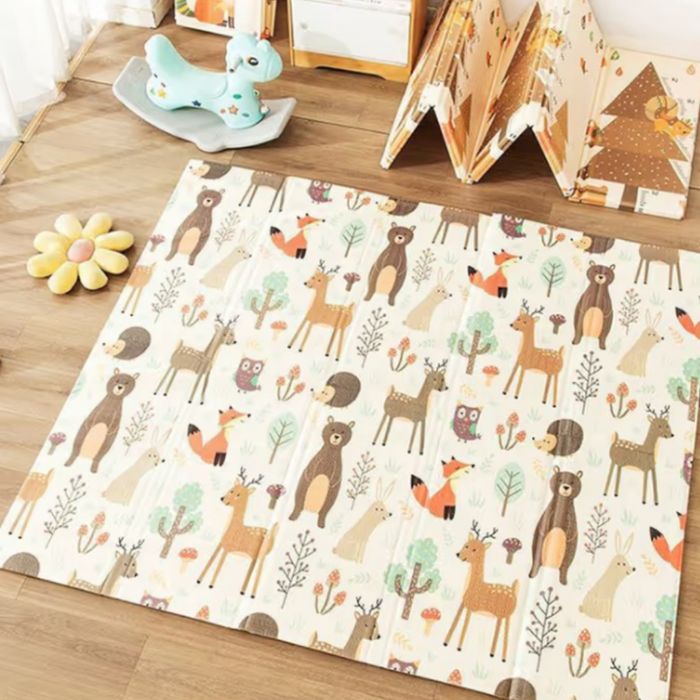 Сгъваемо бебешко килимче за игри