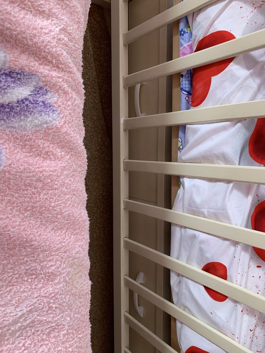 Детская кроватка манеж