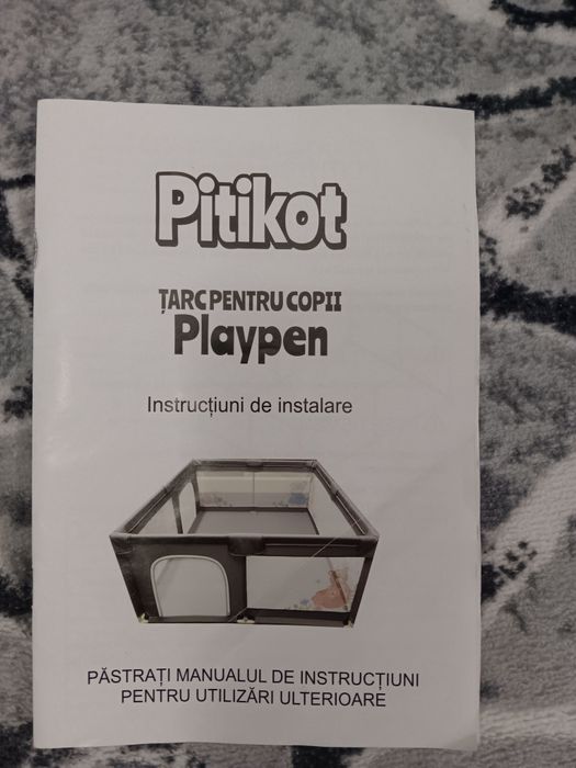 Tarc copii Pitikot + covoras
