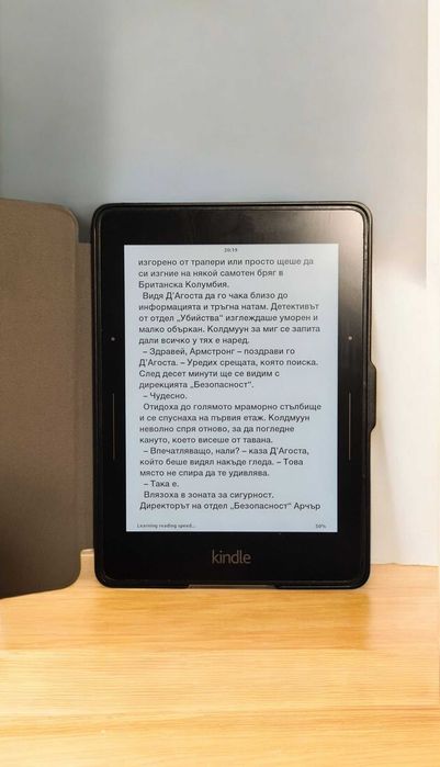 Kindle voyage 6" 300ppi с подсветка и калъф