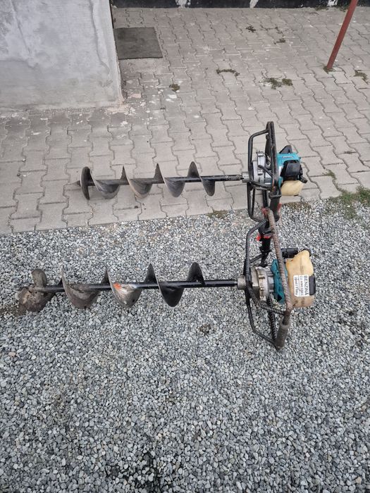 motoburgiu pamant  sapator santuri pamant