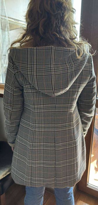 Дамско палто Стеса размер 42 неносено полиестер/вълна 2 лица