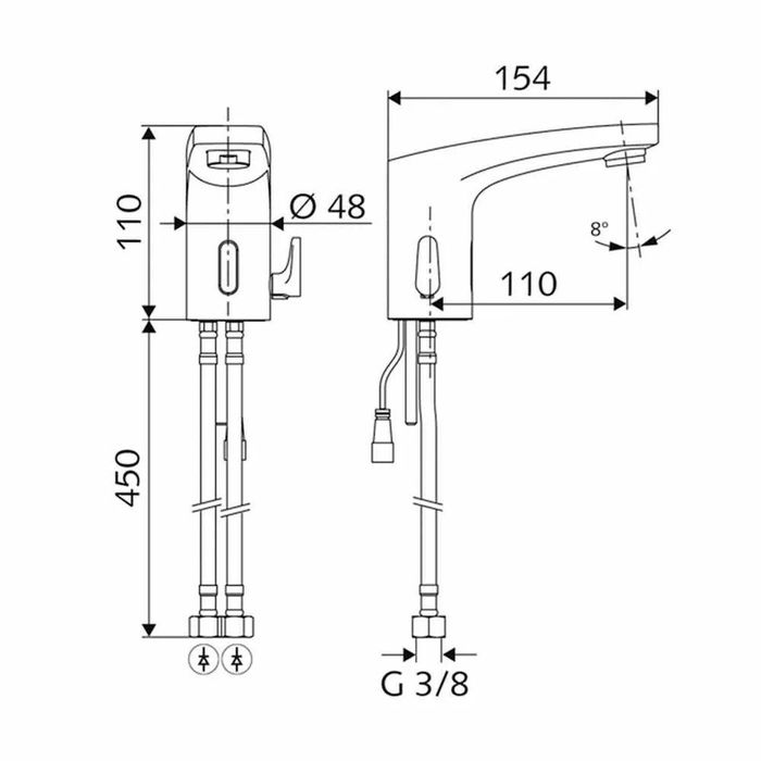 Baterie lavoar electronica Schell Modus Trend E -A-
